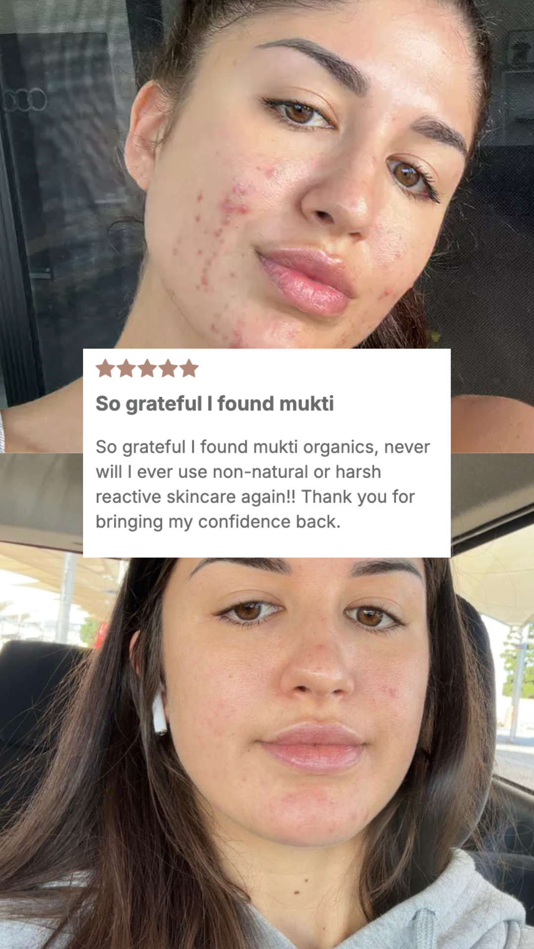 Mukti Organics Facebook ad