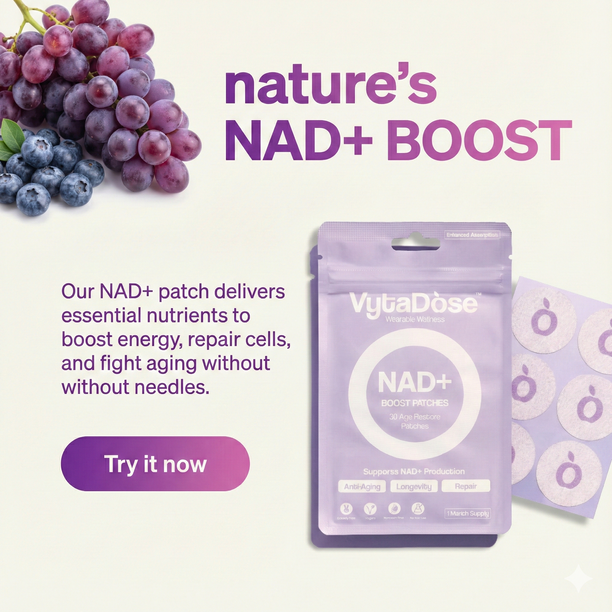 VytaDose Facebook ad