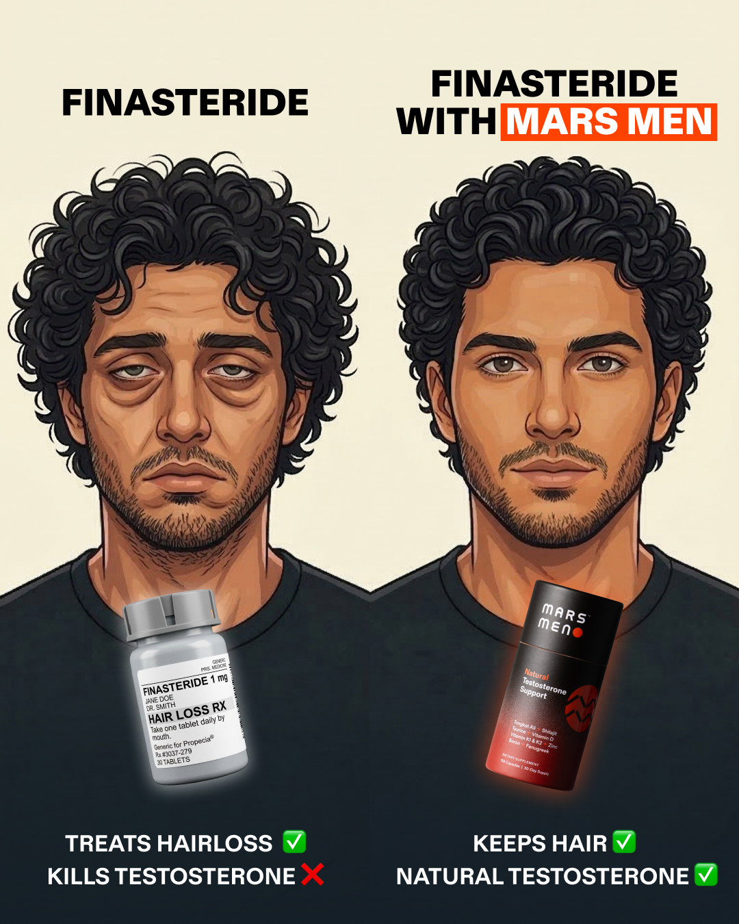Mars Men Facebook ad