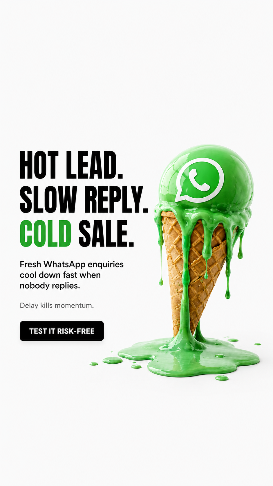 WABB INDIA Facebook ad: Stop Losing WhatsApp Sales