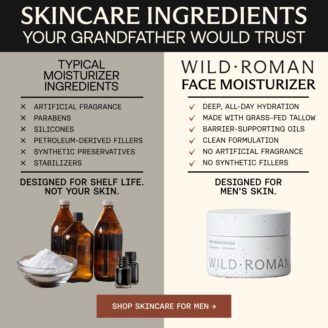 Wild Roman Facebook ad