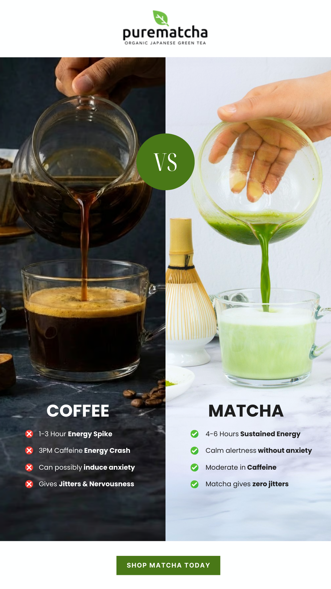 Purematcha Facebook ad
