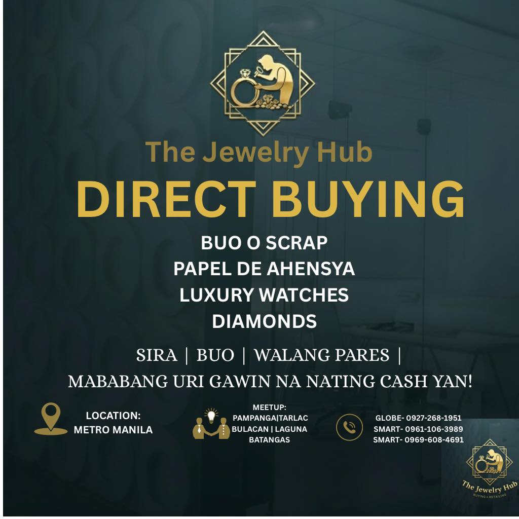 The Jewelry Hub Facebook ad: Legit buyer | Fast transaction | Good Appraisal
