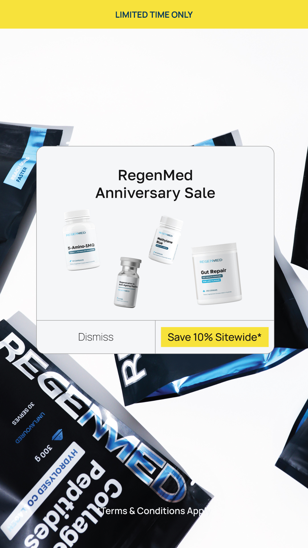 RegenMed Facebook ad