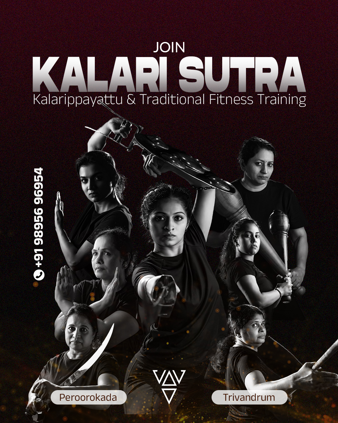 Kalari Sutra Facebook ad: Learn Kalari