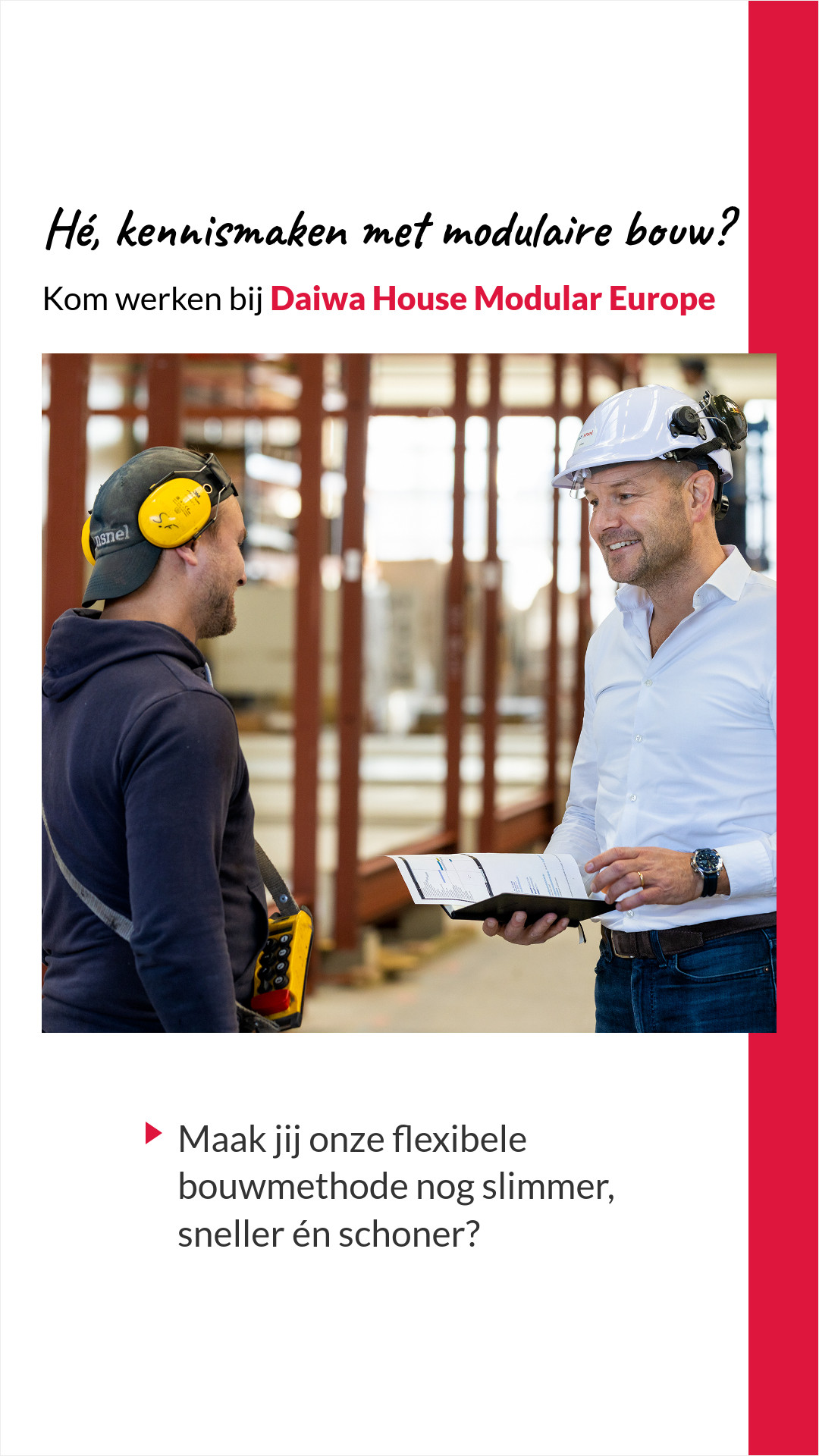 Careers Daiwa House Modular Europe Facebook ad from Oct 7, 2025