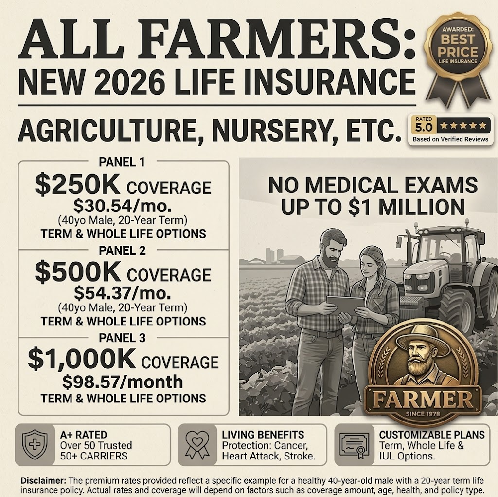 Farmer Financial Group Facebook ad: BIG NEWS in Agriculture!