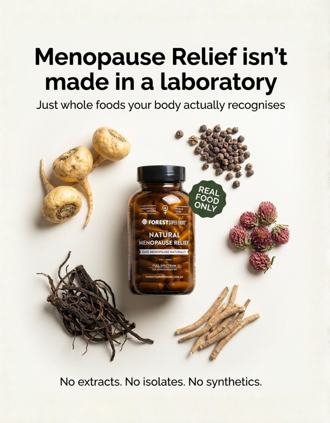Forest Super Foods Facebook ad from Jul 23, 2026