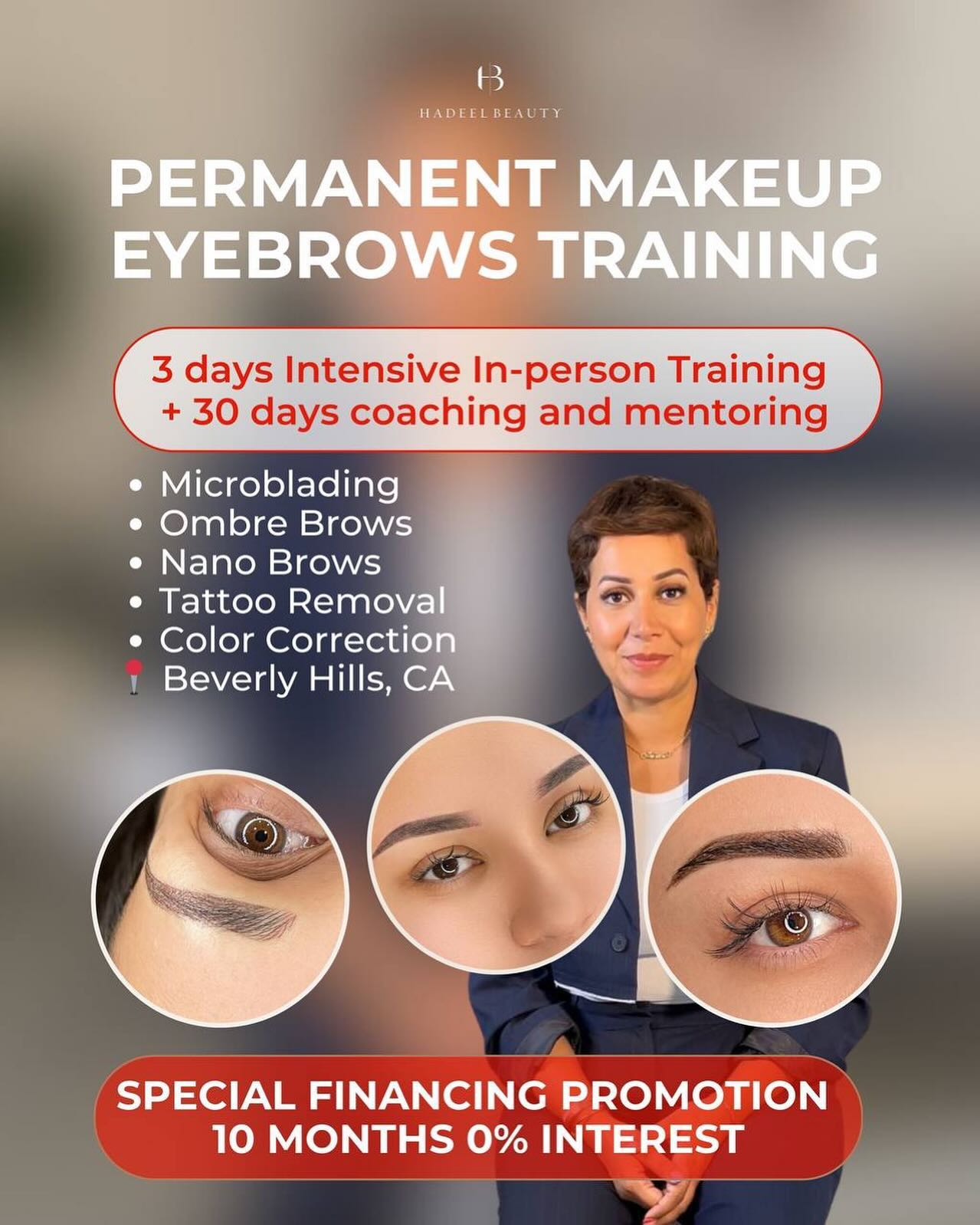 Microblading - By Hadeel Beauty Facebook ad: Be The Boss Girl