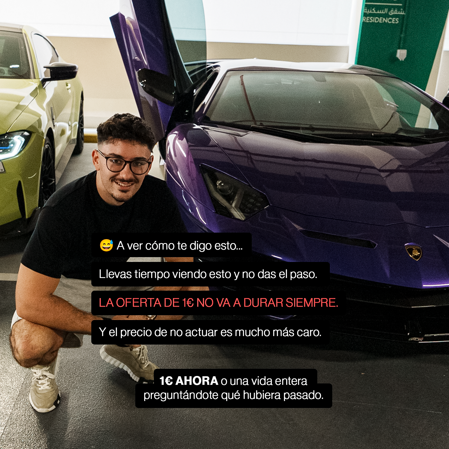 De0a10k Facebook ad: Empieza tu negocio online por solo 1€