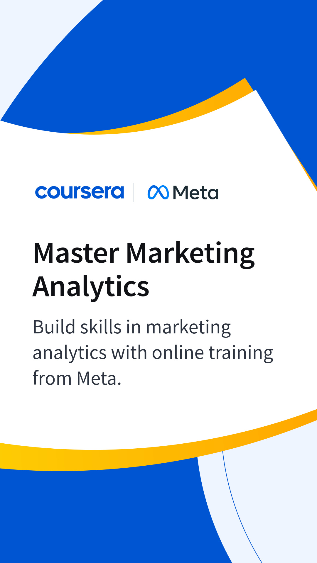 Coursera Facebook ad