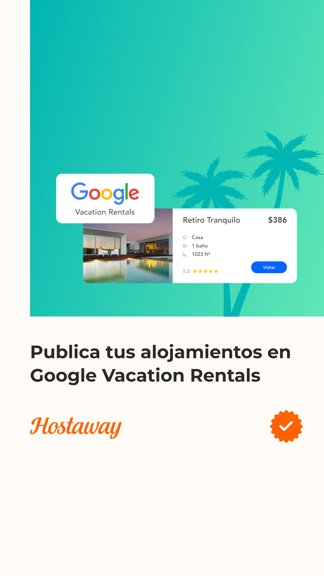 Hostaway Facebook ad
