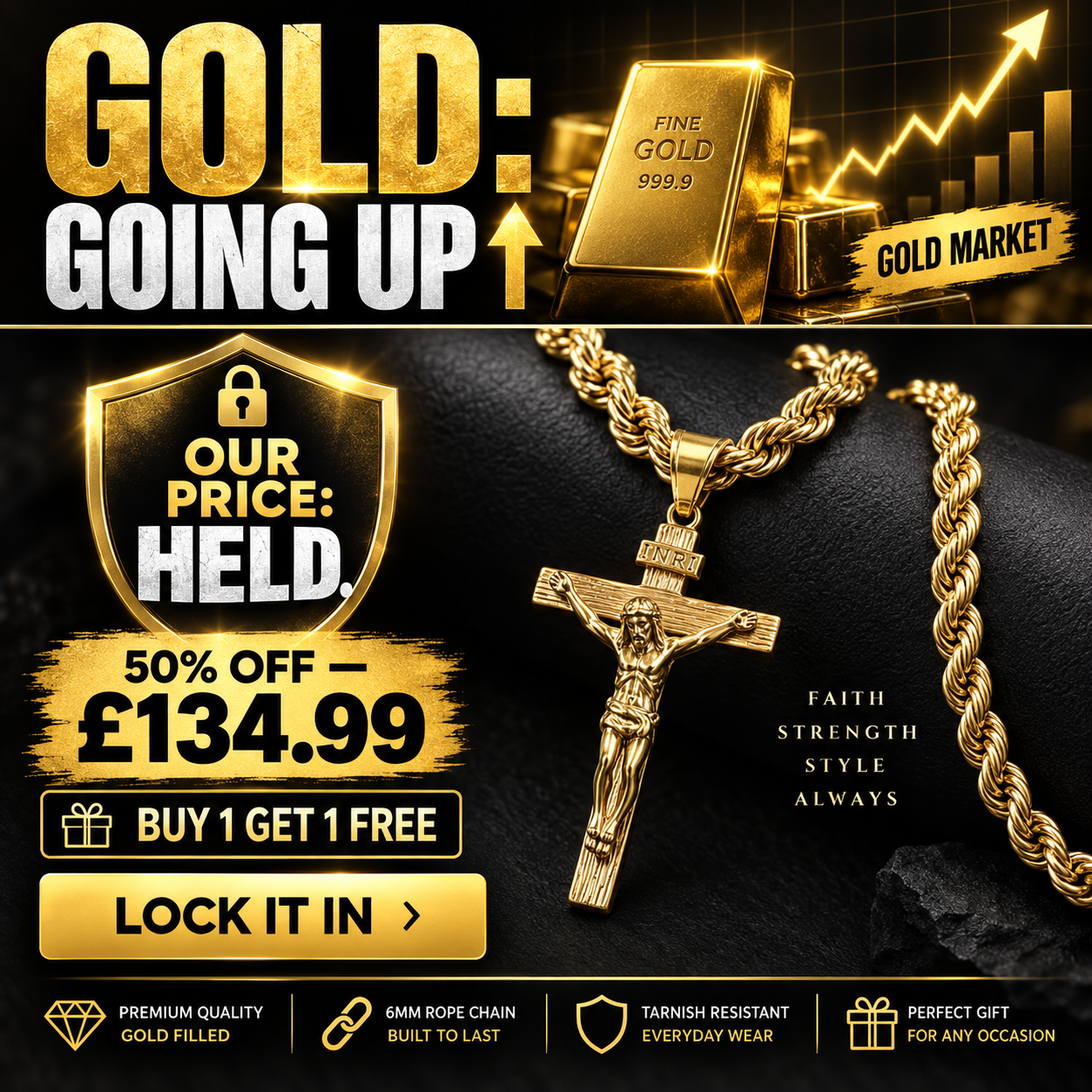 Au Jewellers Facebook ad
