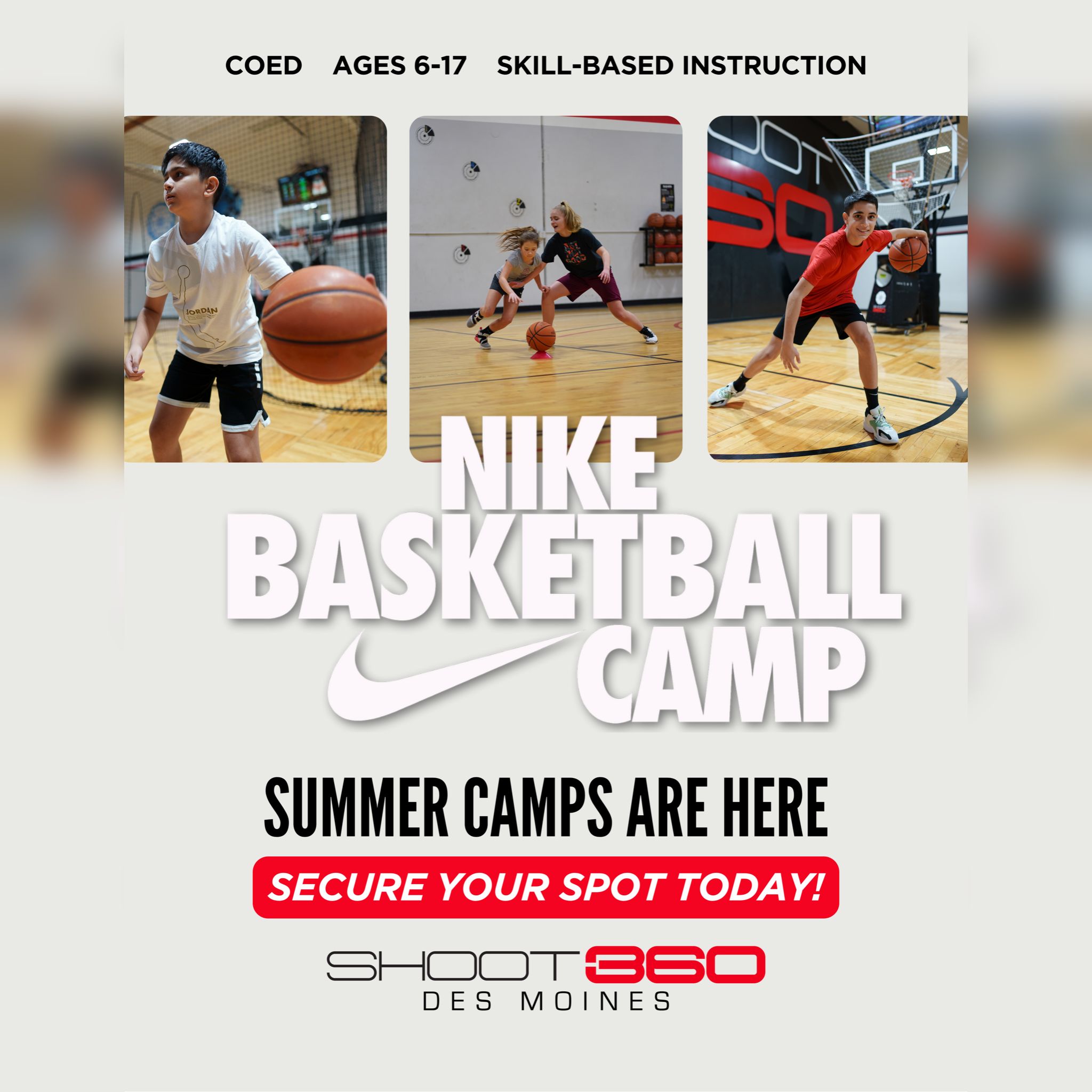 Shoot 360 Des Moines Facebook ad from May 15, 2026