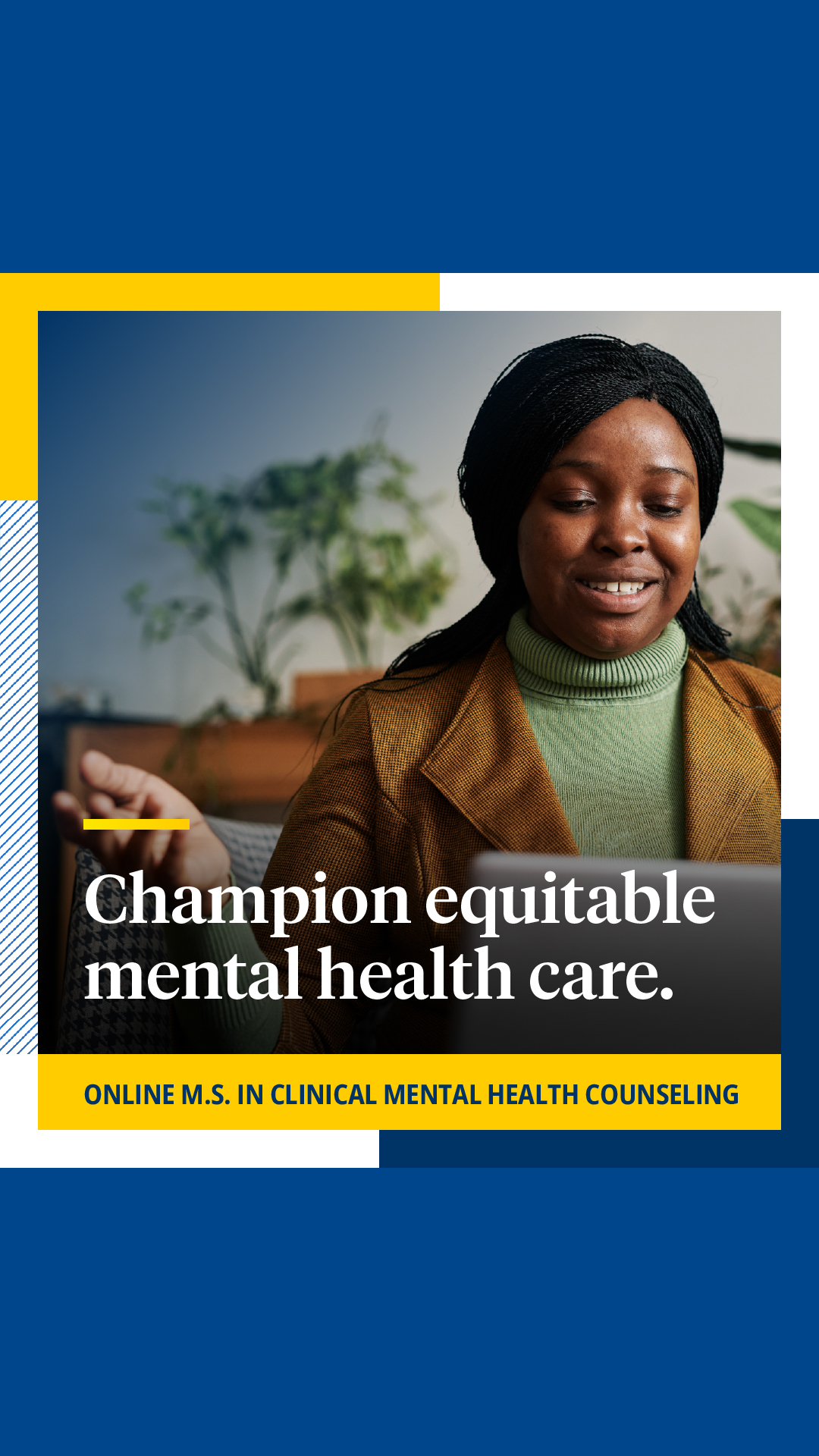 Marquette University College of Education Facebook ad