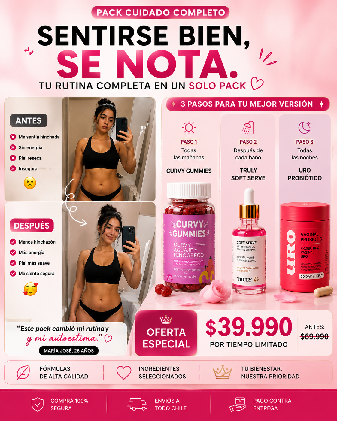 ANVI Facebook ad: TRIO PACKMEGA OERTA