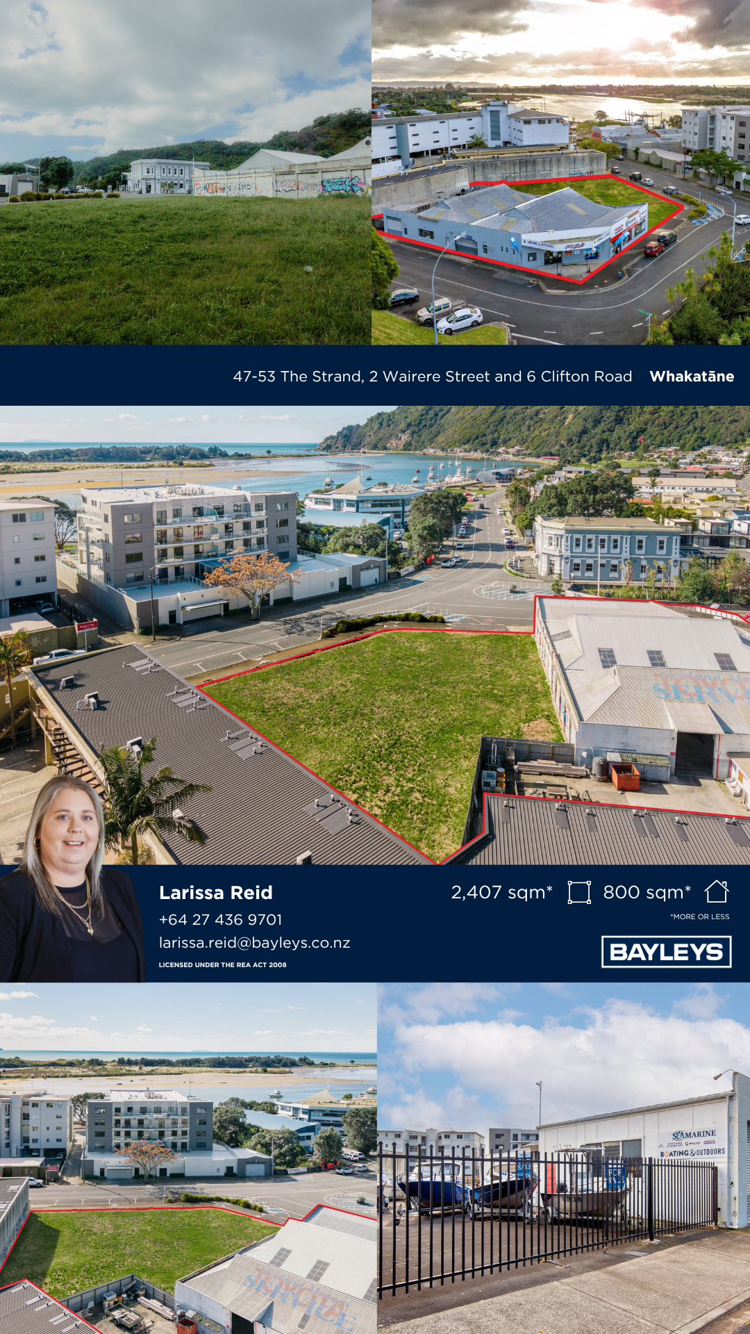 Bayleys Whakatane Facebook ad: 47-53 The Strand, Whakatāne, Bay of Plenty