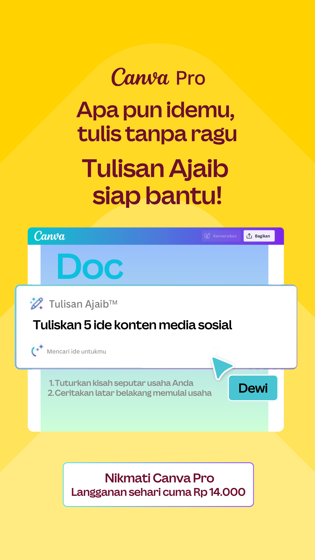 Canva Facebook ad
