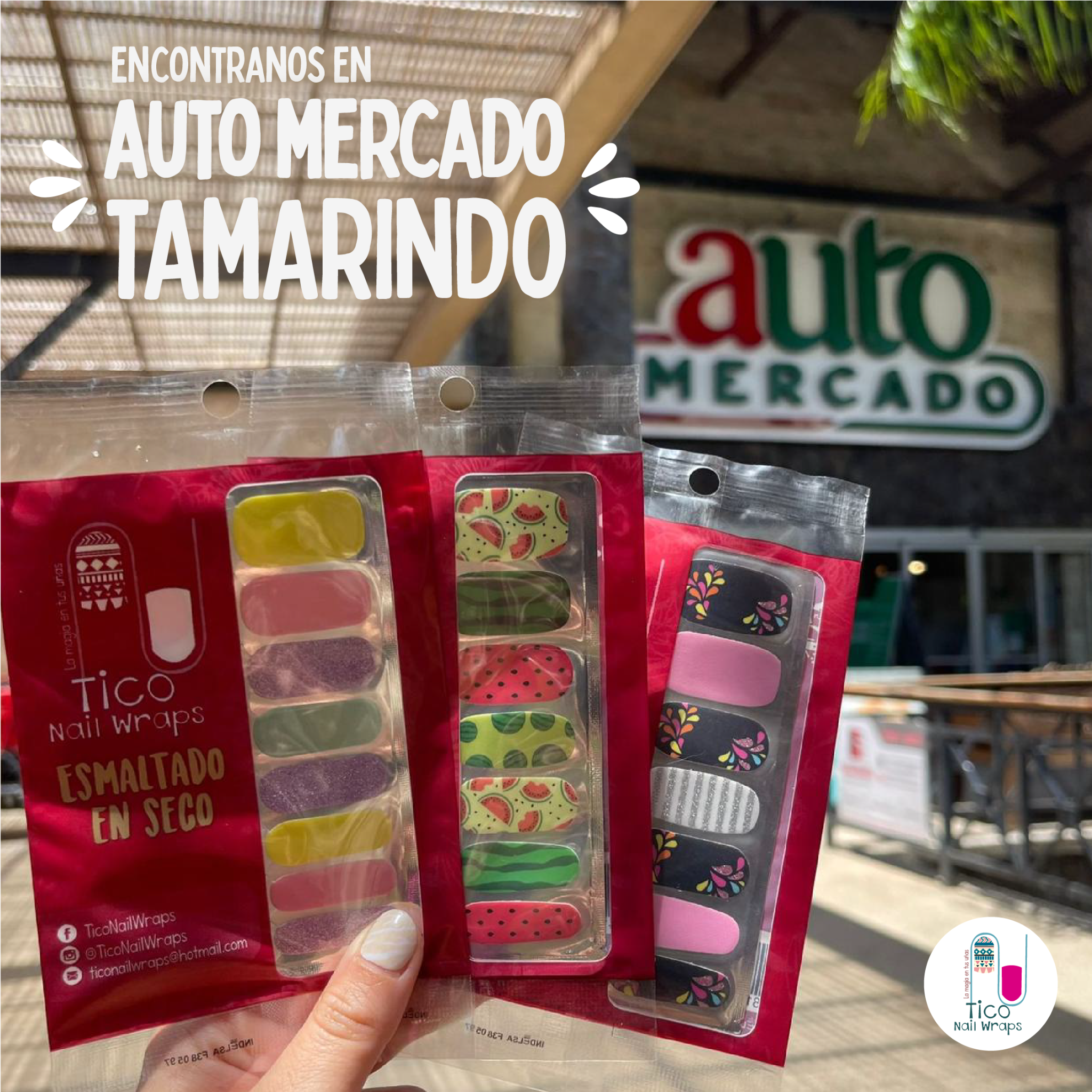 TICO NAIL WRAPS Facebook ad