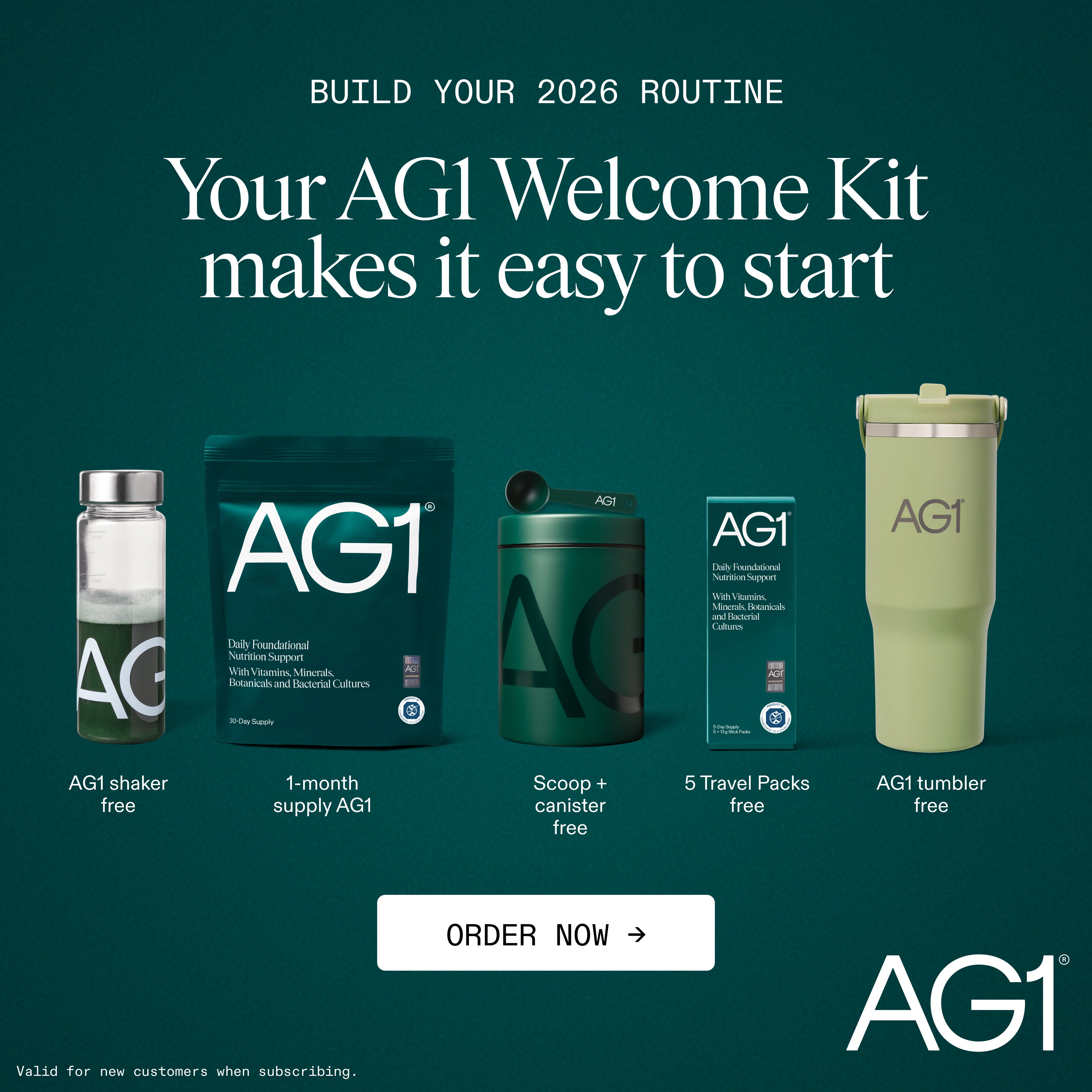 AG1 by Athletic Greens Facebook ad