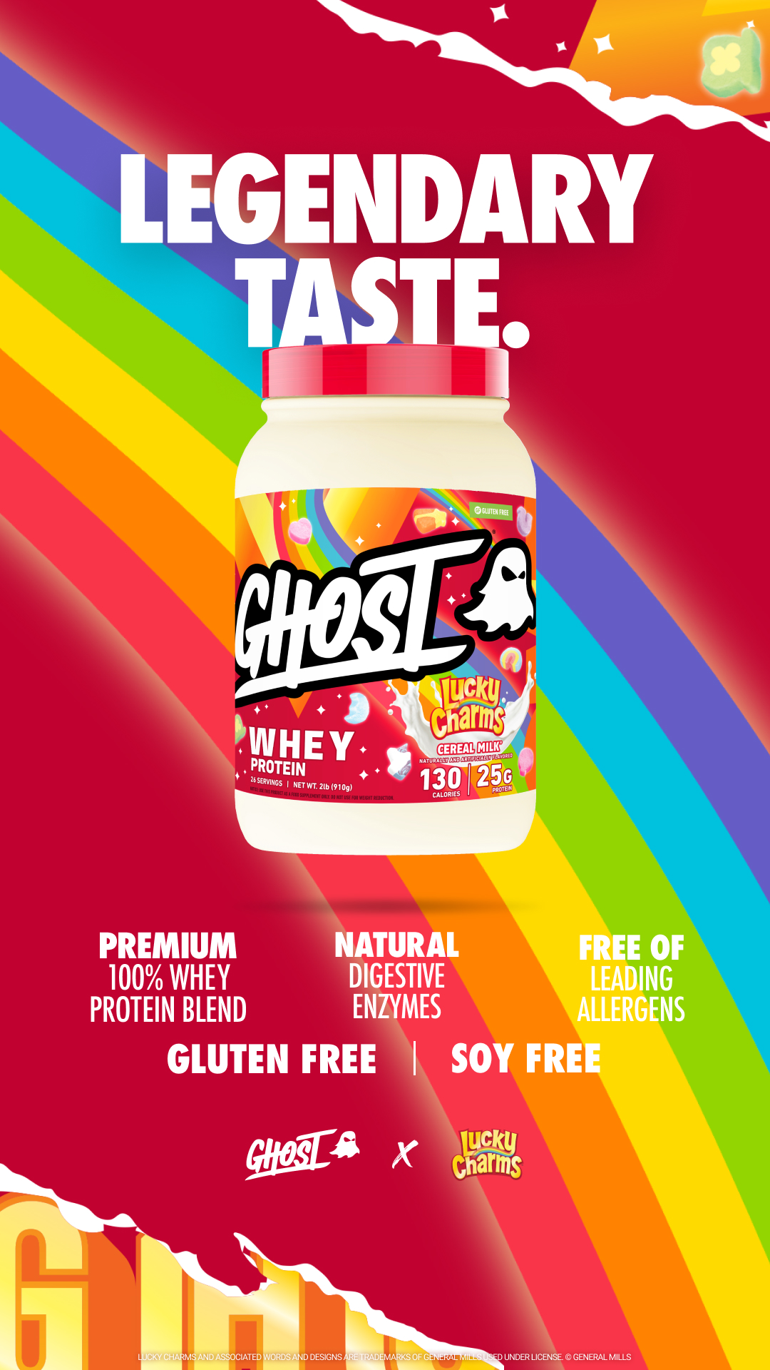 GHOST Facebook ad