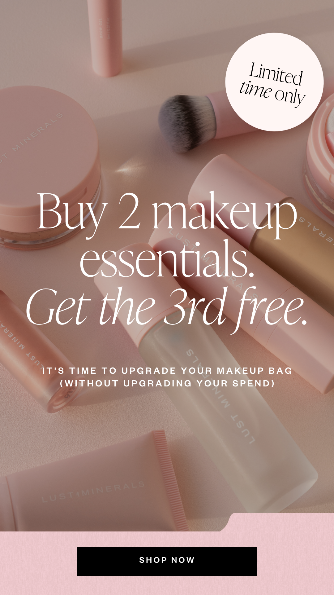 Lust Minerals Facebook ad