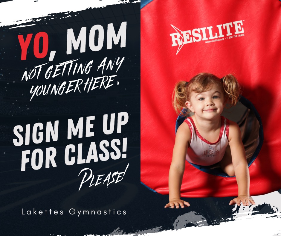 Lakettes & Lakers Gymnastics Academy Facebook ad