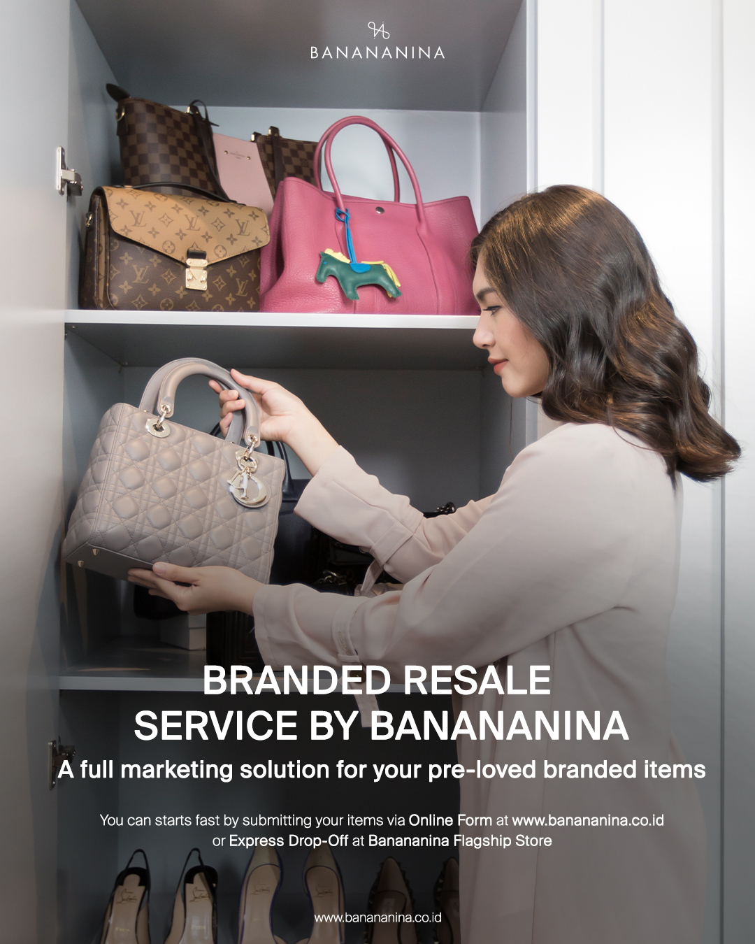 BANANANINA Facebook ad: Untung Gede dari Resale Branded
