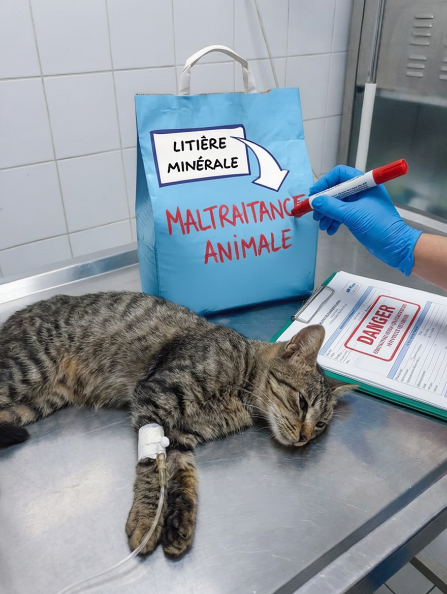 Dr Marie C. Facebook ad: Ce que votre litière fait entre deux nettoyages