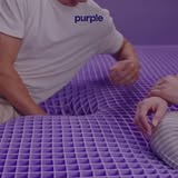 Purple Facebook ad: Better sleep starts tonight