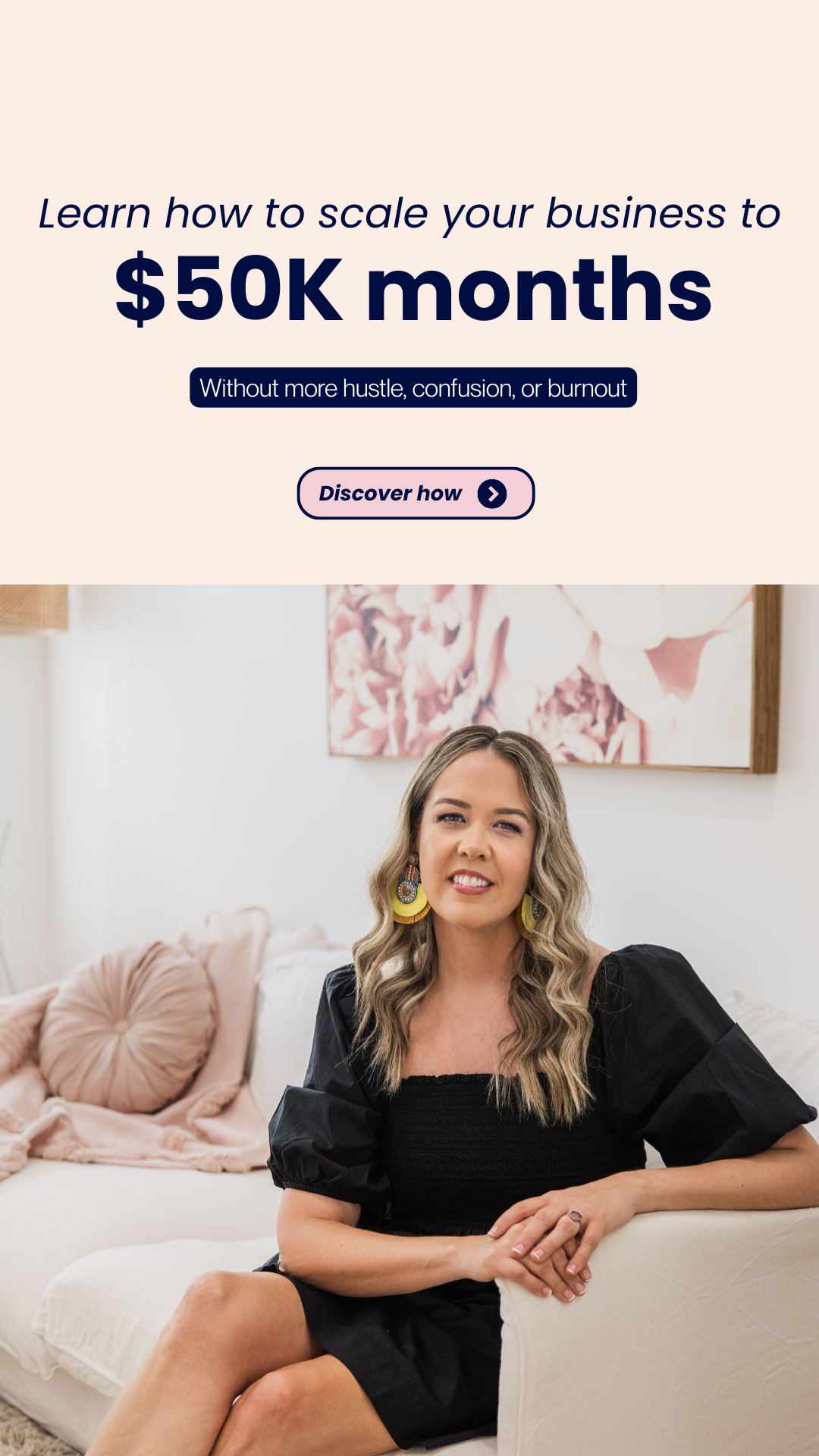 Angela Henderson Facebook ad