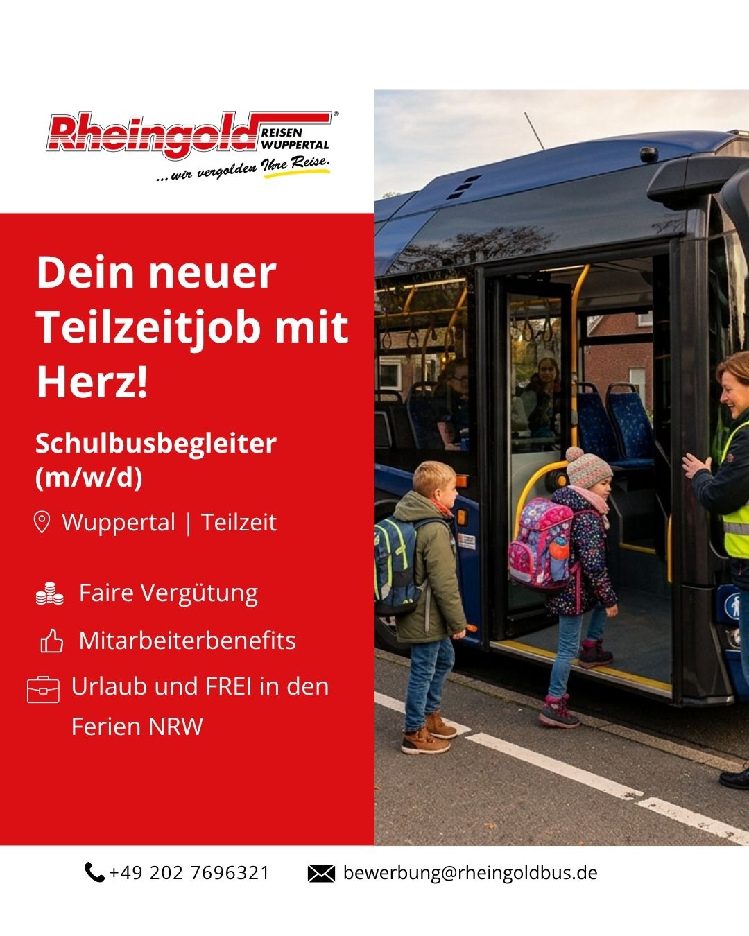 Rheingold Reisen Wuppertal Blankennagel GmbH&Co KG Facebook ad: Ferien frei und Geld verdienen?
