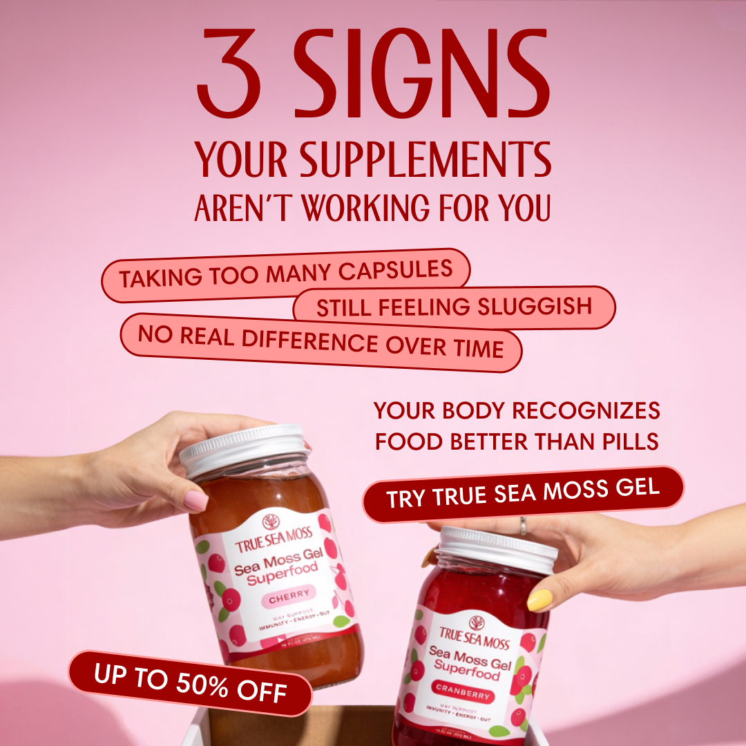 True Sea Moss Health Facebook ad