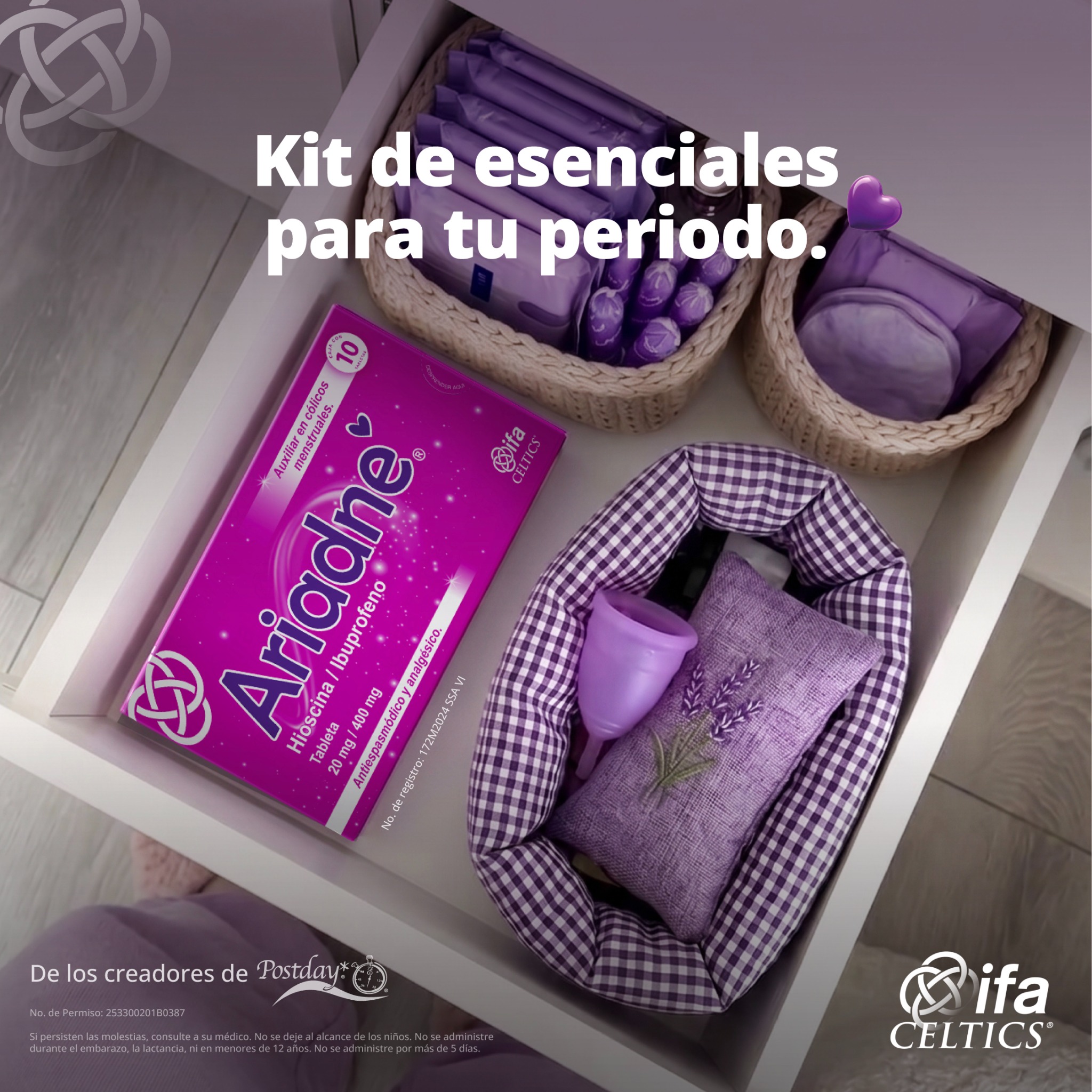Ariadne Facebook ad: Todo lo que necesitas para pasar esos días…