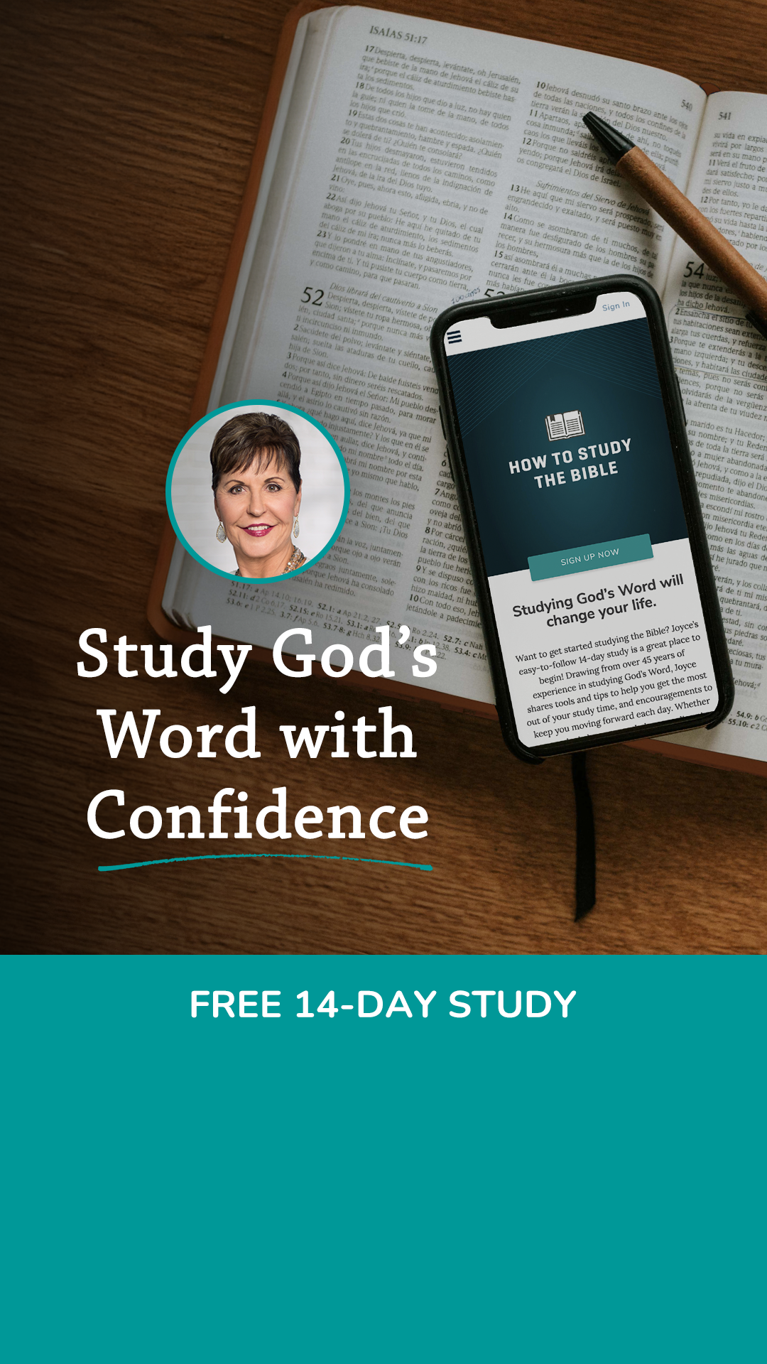Joyce Meyer Ministries Facebook ad