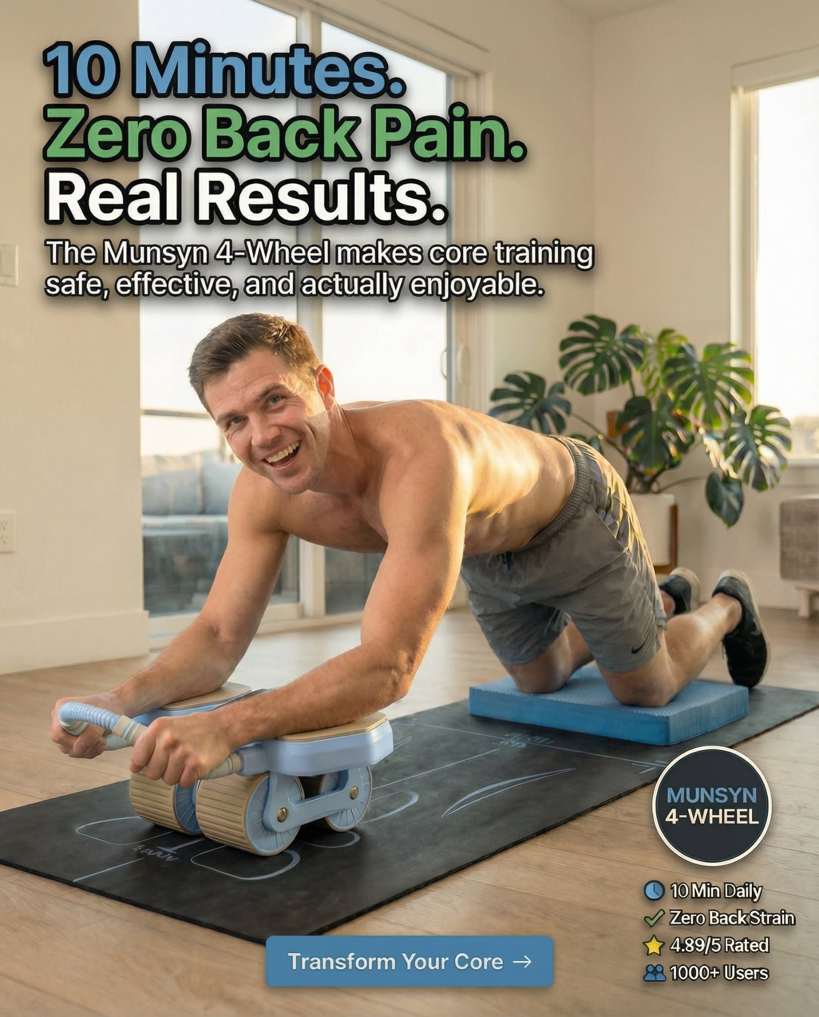 Munsyn Gym Facebook ad: Over 1000 People Already Love This