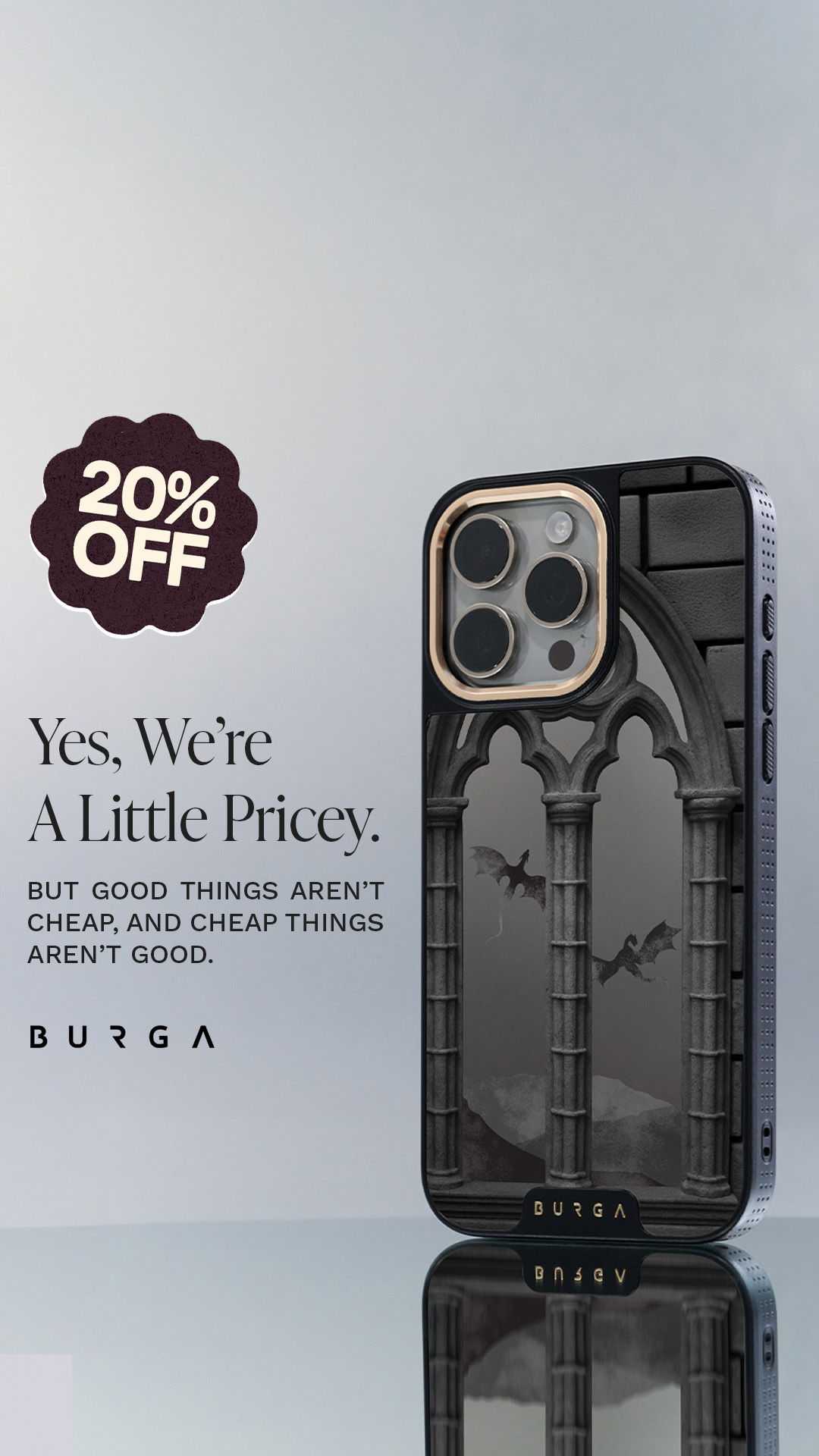 BURGA Global Facebook ad