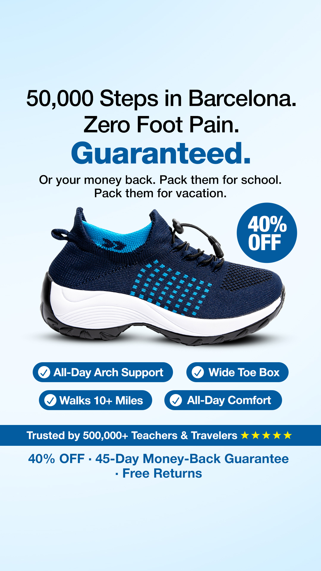 Travel Finds Facebook ad: 2026's Best Shoes For Travelling