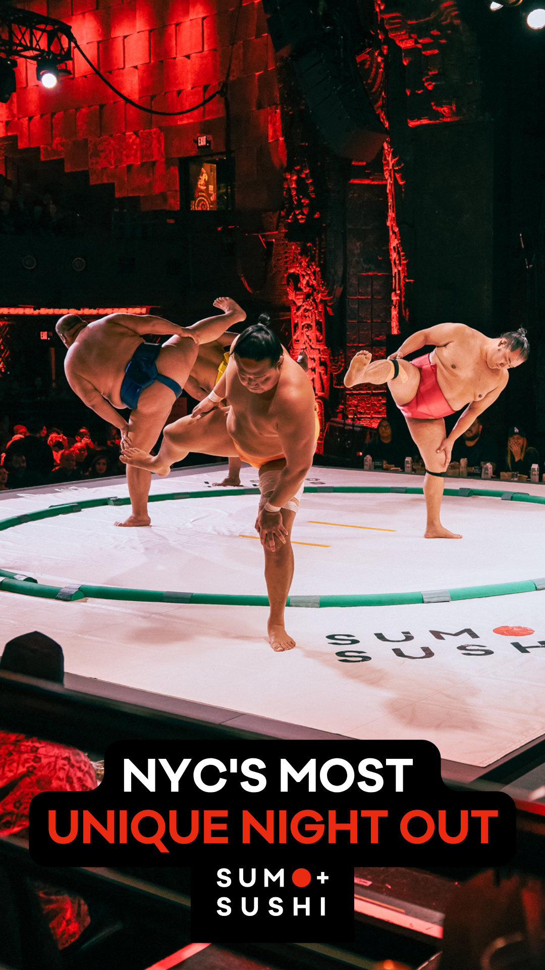 Sumo and Sushi Facebook ad