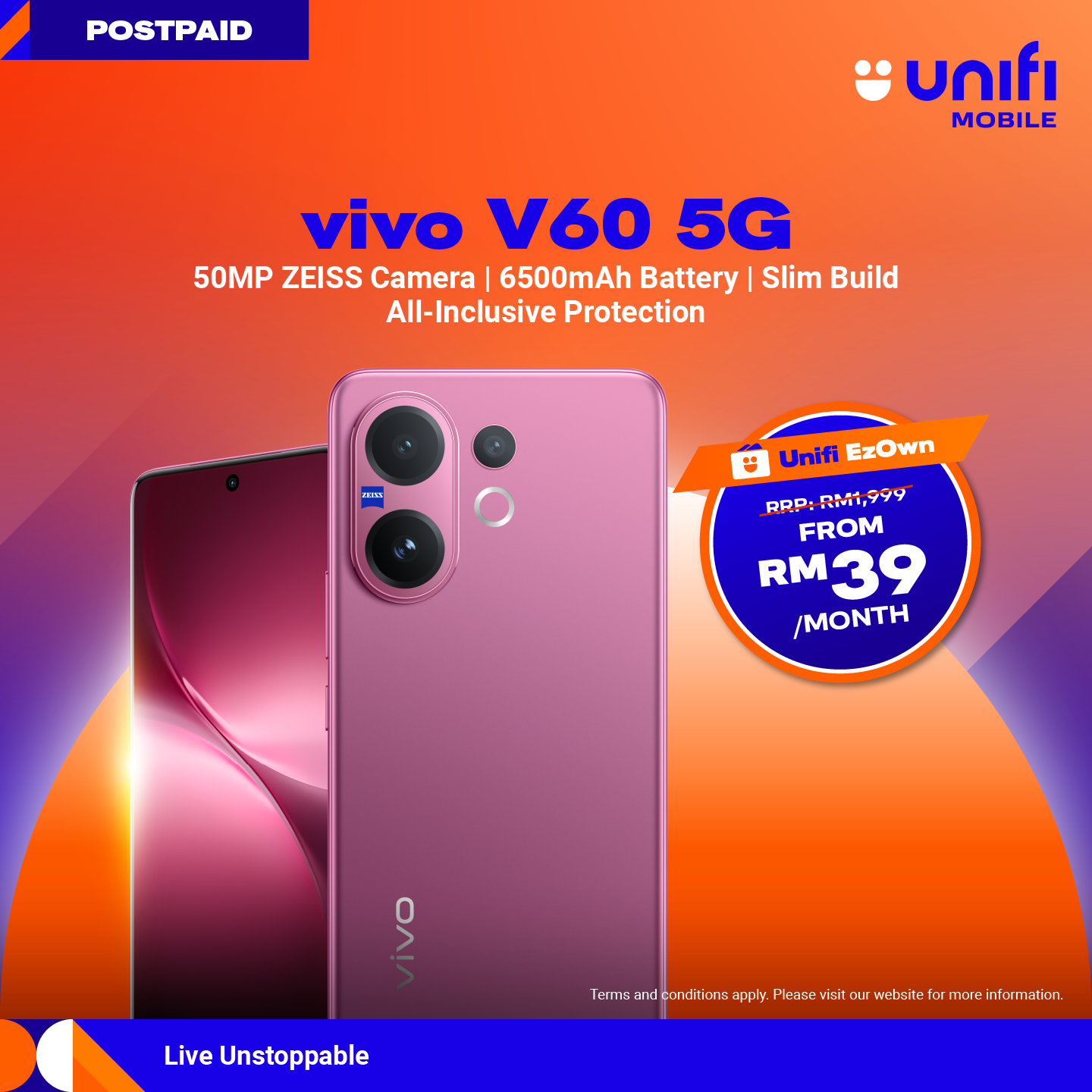 Unifi Facebook ad