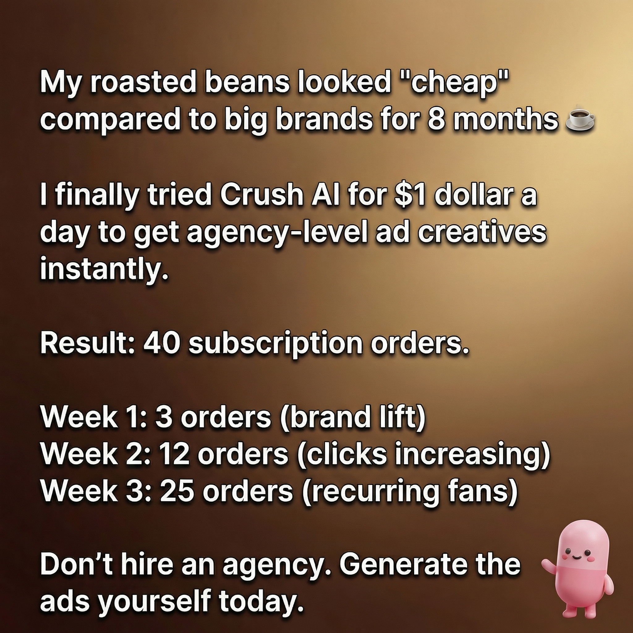 trycrush.ai Facebook ad