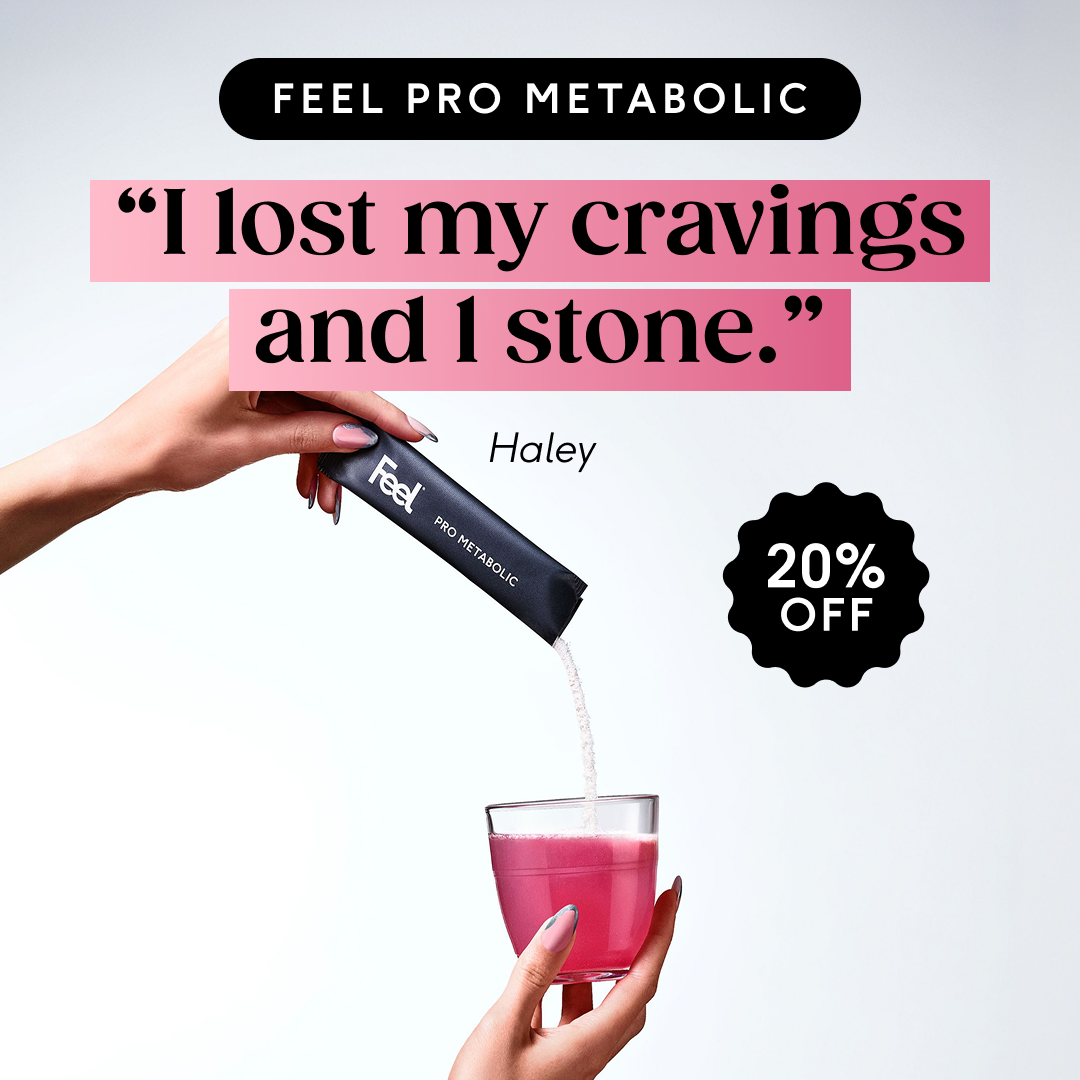 Feel Facebook ad: Try today with 20% OFF