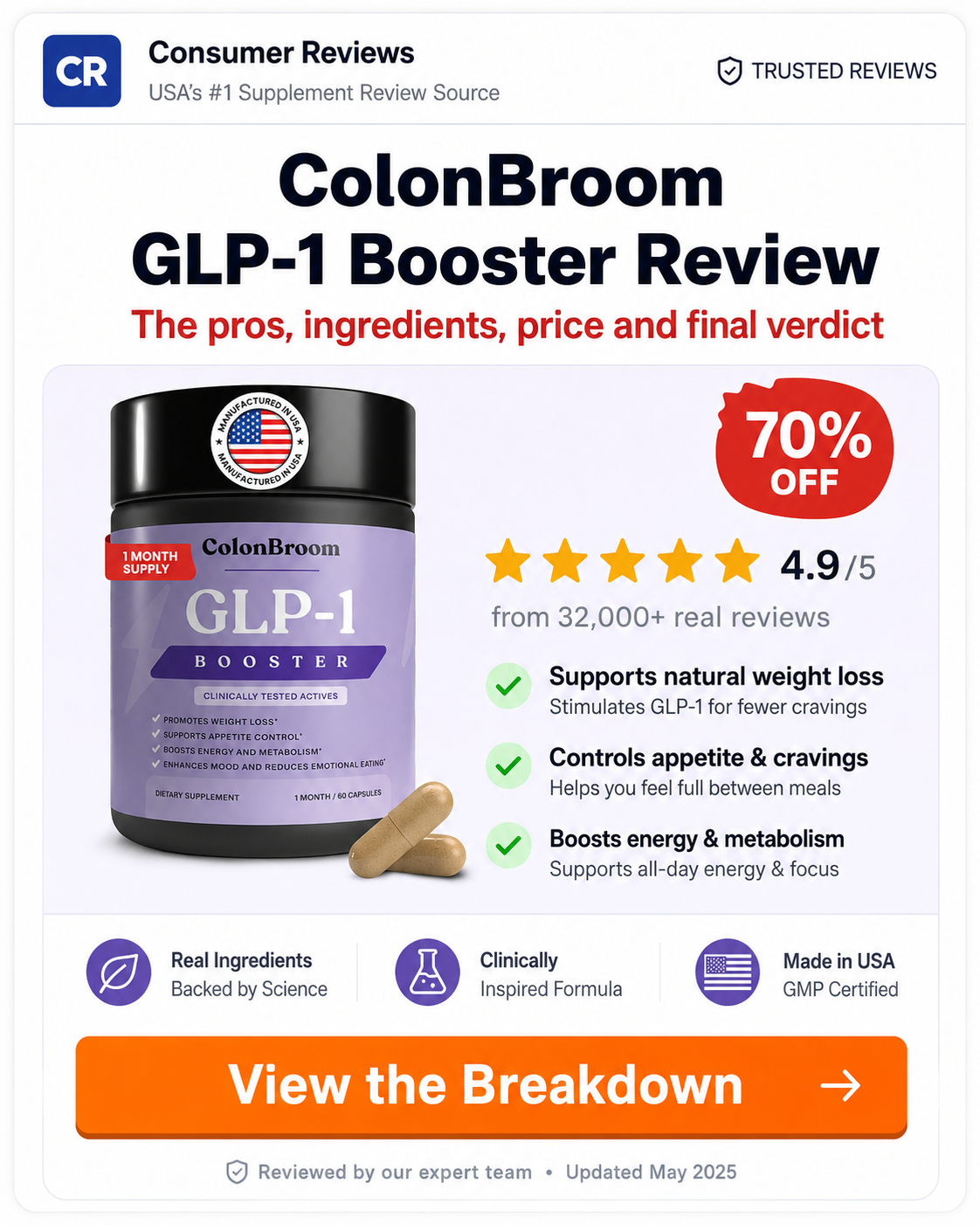 ColonBroom Facebook ad
