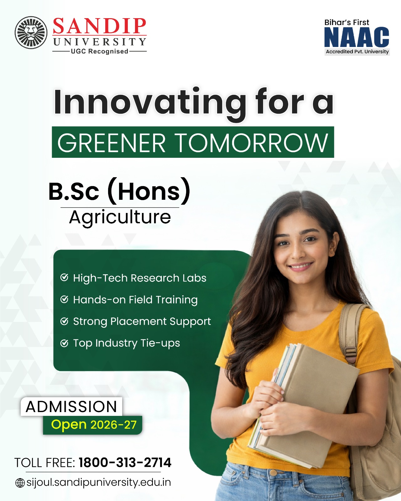 Sandip University Sijoul Facebook ad