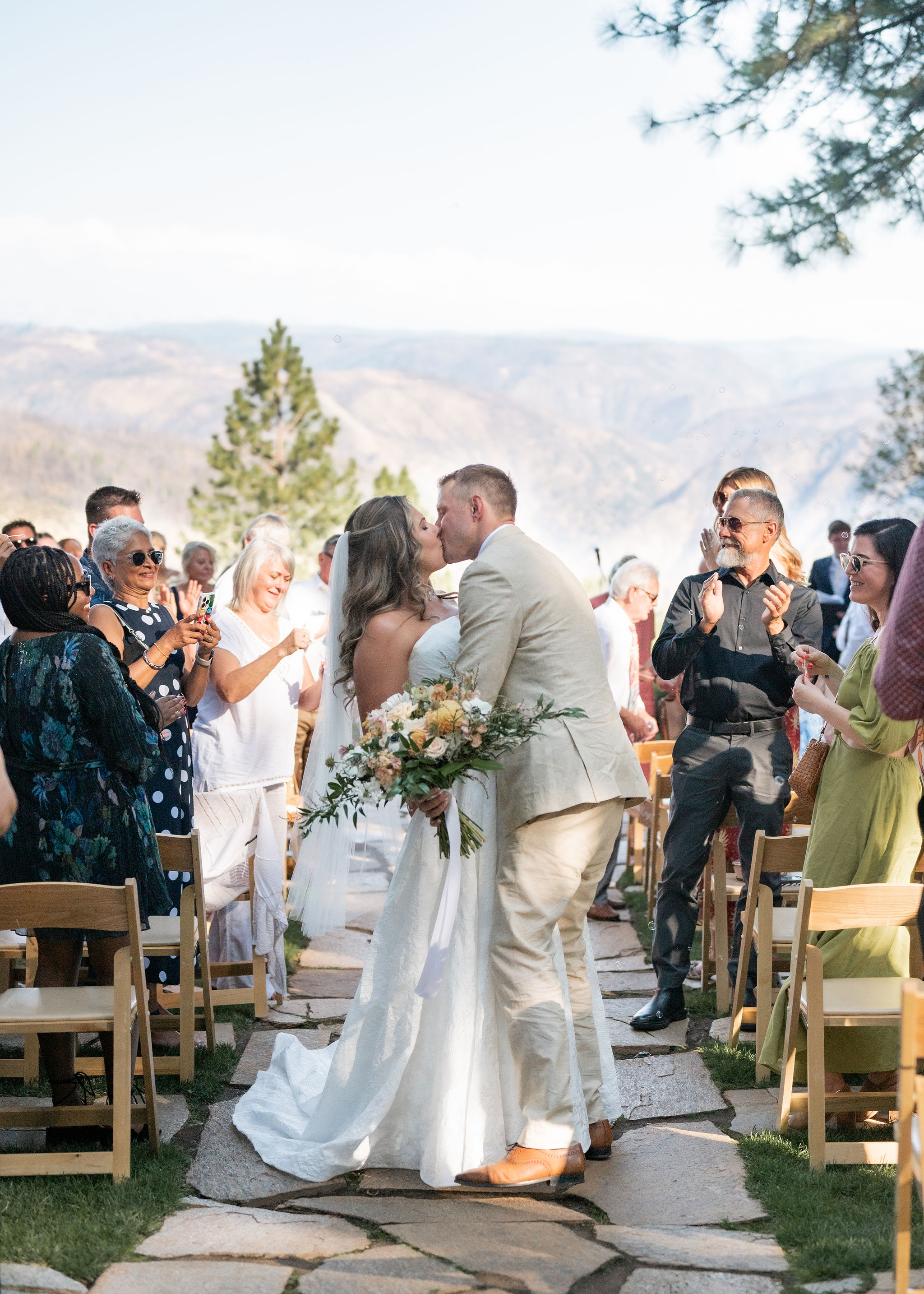 Forest House Lodge Facebook ad: Say I Do With a View