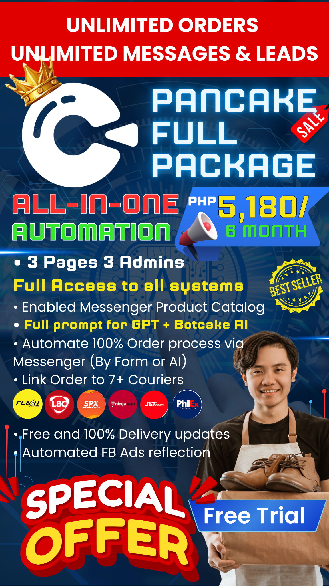 Pancake Philippines Facebook ad
