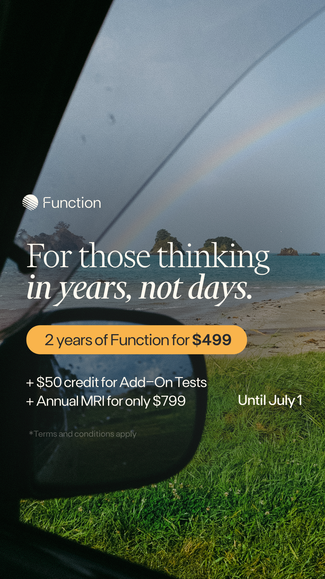 Function Health Facebook ad