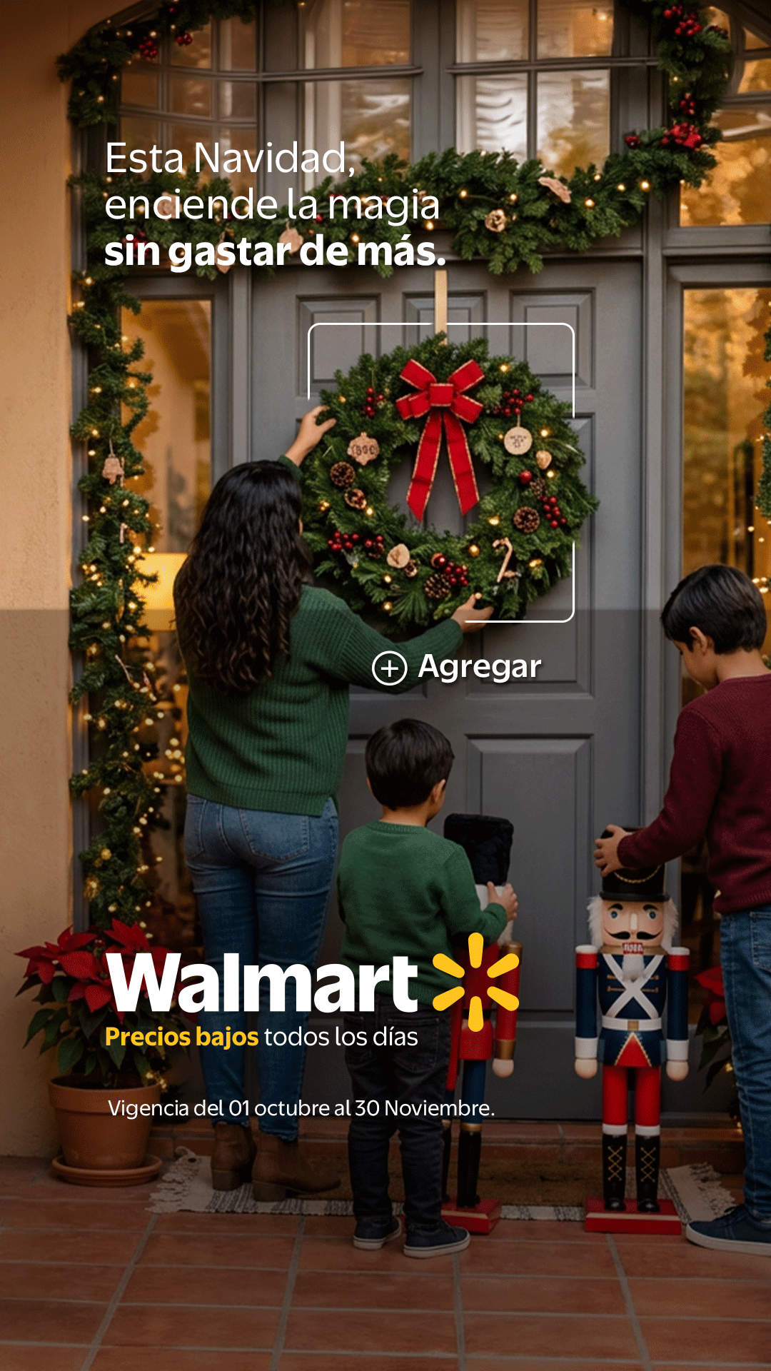Walmart México Facebook ad: Tu Navidad comienza con los detalles