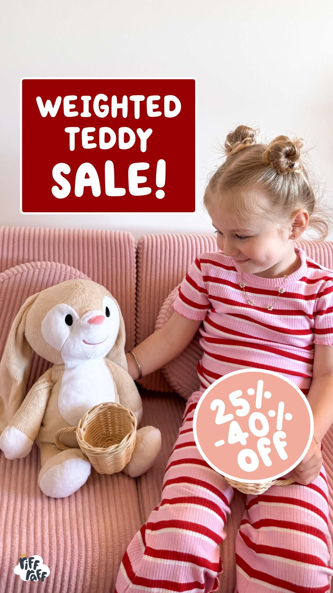 RIFF RAFF SLEEP TOYS Facebook ad