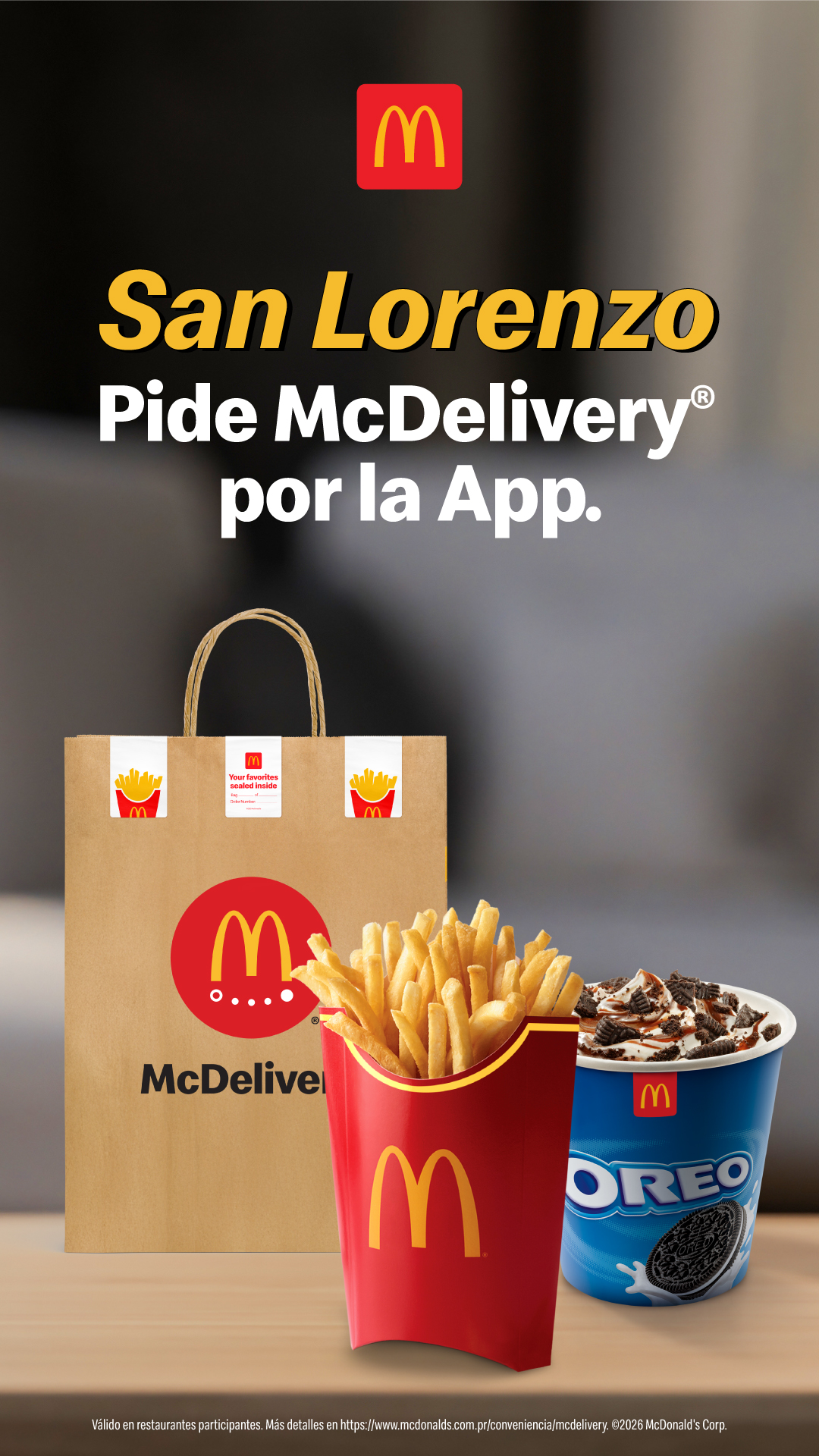 McDonald's Facebook ad
